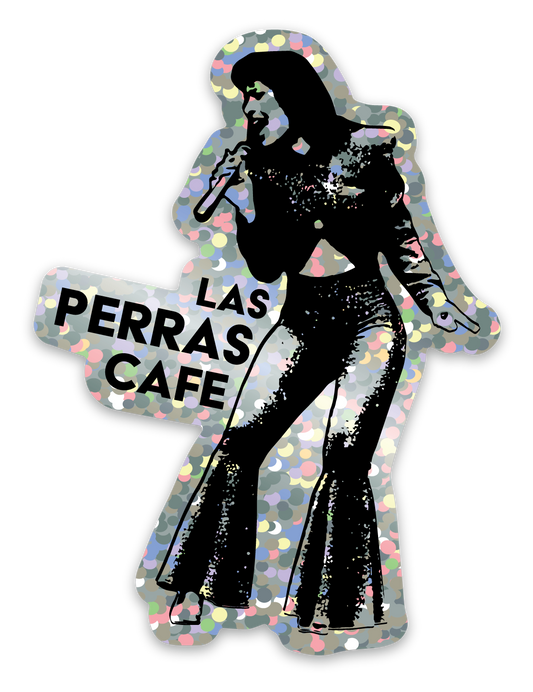 Las Perras Selena Holographic Sticker
